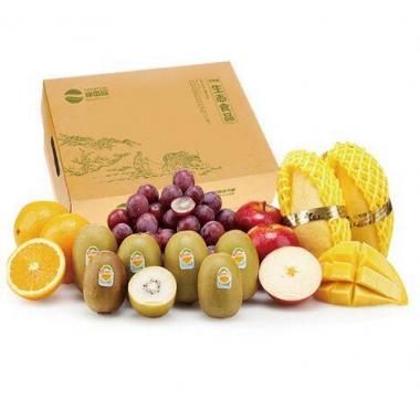 绿田园--金玉荣礼10种水果礼盒
