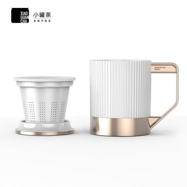 小罐茶香槟金长官杯茶具