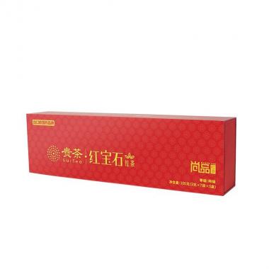 贵茶尚品红宝石高原特级红茶105g条形盒装