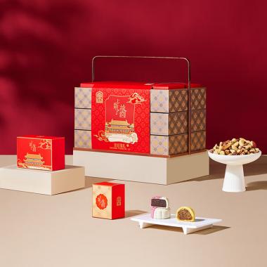 臻味&上新了故宫-1.208kg宫廷禧礼中秋礼盒2025