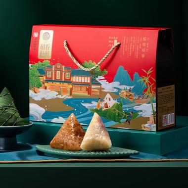 稻香村粽情稻香粽子礼盒870g