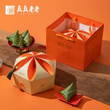 真真老老纤谷粽子礼盒1040g